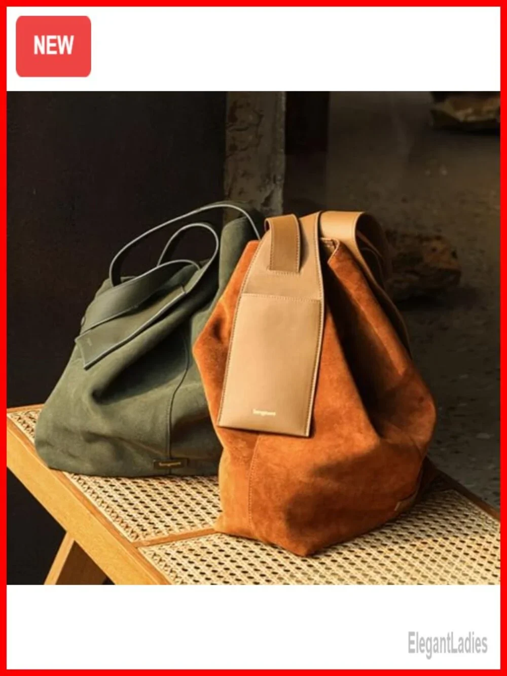 Large Suede Hobo Bag with Top Handle Adjustable Crossbody Strap